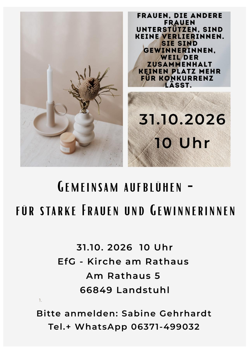 Veranstaltung Flyer